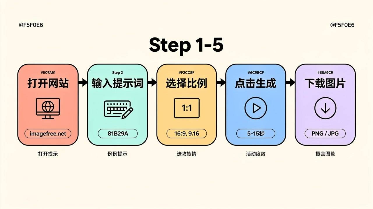 五步生成流程