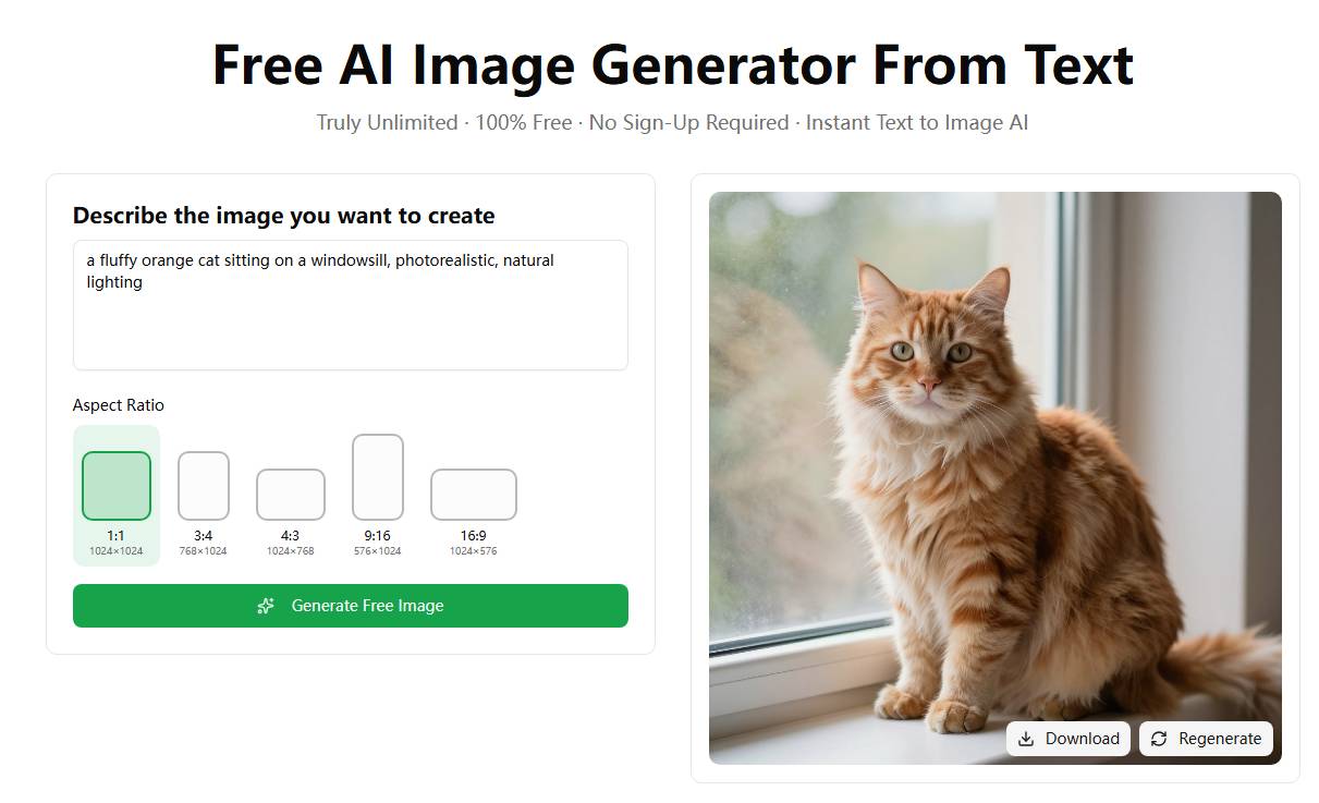 Imagefree.net 网站界面